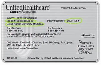 Download USA UnitedHealthCare  health insurance card Photoshop template
